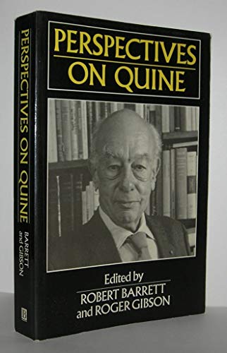 Imagen de archivo de Perspectives on Quine (Philosophers and their Critics) Robert B. Barrett and Roger F. Gibson a la venta por RUSH HOUR BUSINESS