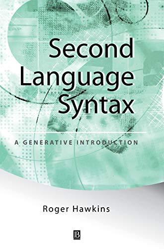 Stock image for Second Language Syntax for sale by Blackwell's