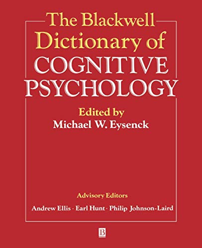 Beispielbild fr Bwell Dict Cognitive Psych P (Blackwell Reference) zum Verkauf von WorldofBooks