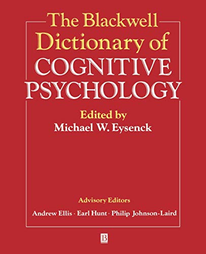 9780631192572: Bwell Dict Cognitive Psych P
