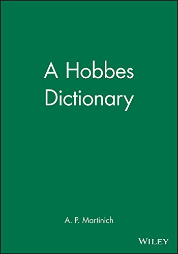 9780631192619: A Hobbes Dictionary