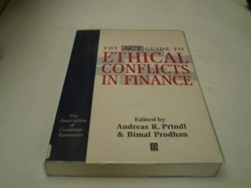 Beispielbild fr Act Guide to Ethical Conflicts in Finance zum Verkauf von Ammareal