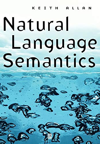 Imagen de archivo de Natural Language Semantics a la venta por SecondSale