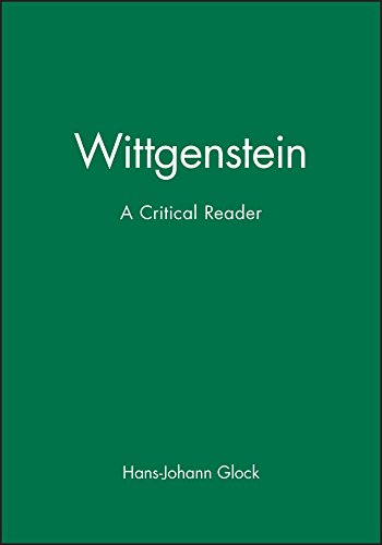 Imagen de archivo de Wittgenstein: A Critical Reader (Blackwell Critical Reader) a la venta por Zubal-Books, Since 1961