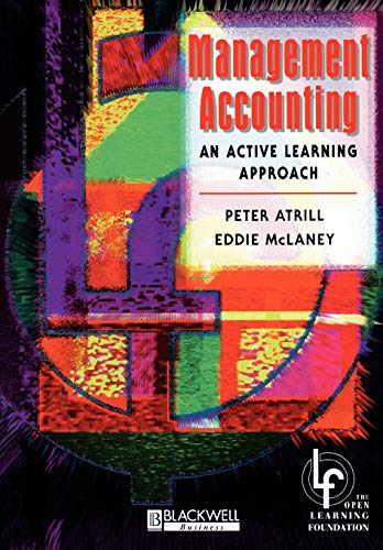 Imagen de archivo de Management Accounting: An Active Learning Approach a la venta por Tall Stories BA