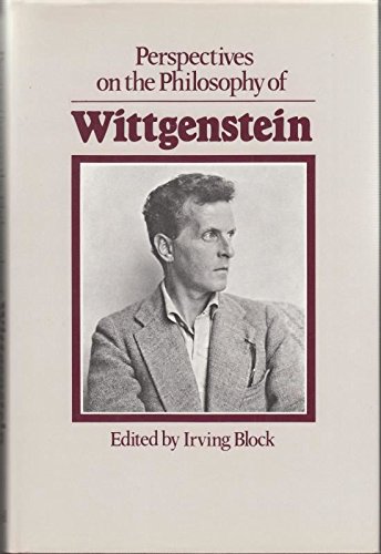 Stock image for Perspectives On The Philosophy Of Wittgenstein for sale by WorldofBooks