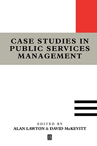 9780631195795: Public Services Management