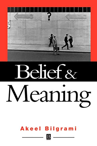 Stock image for Belief and Meaning for sale by Blackwell's