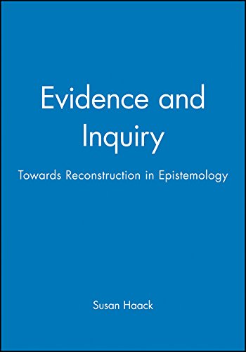 Beispielbild für Evidence and Inquiry: Towards Reconstruction in Epistemology zum Verkauf von Discover Books