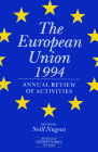 Imagen de archivo de European Union 1994 : Annual Review of Activities a la venta por Better World Books Ltd