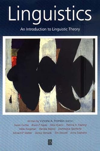 9780631197096: Linguistics: An Introduction to Linguistic Theory