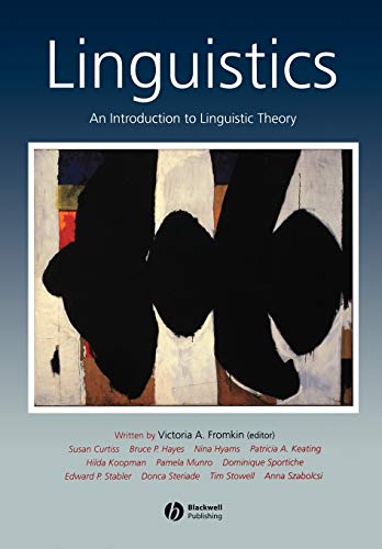 Linguistics: An Introduction to Linguistic Theory (9780631197119) by Hayes, Victoria A.