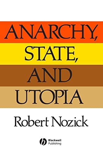 9780631197805: Anarchy State and Utopia