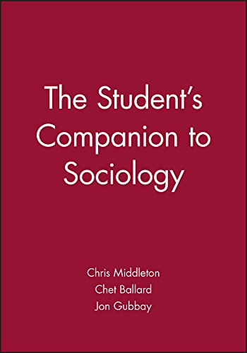9780631199472: The Student's Companion to Sociology