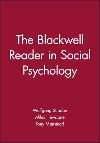 Imagen de archivo de The Blackwell Reader in Social Psychology a la venta por Better World Books