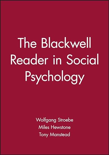 9780631199984: The Blackwell Reader in Social Psychology (Monograph)