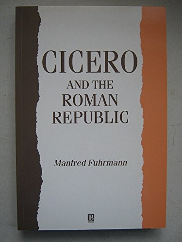 Cicero (9780631200116) by Fuhrmann, Manfred