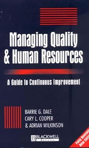 Beispielbild fr Managing Quality and Human Resources zum Verkauf von AwesomeBooks