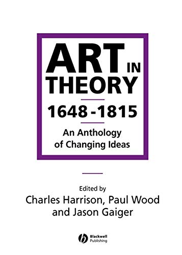 9780631200642: Art in Theory 1648–1815: An Anthology of Changing Ideas