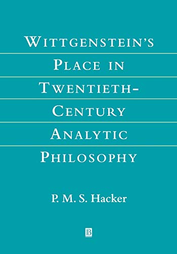 Stock image for Wittgenstein's Place in Twentieth-Century Analytic Philosophy for sale by Blackwell's