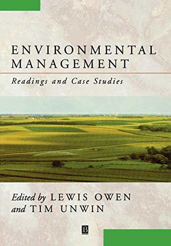 Imagen de archivo de Environmental Management: Readings and Case Studies (Blackwell Readers on the Natural Environment) a la venta por Zubal-Books, Since 1961