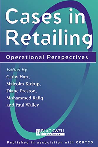 Stock image for Cases Retailing: Operational Perspectives (Arts; 73) for sale by AwesomeBooks