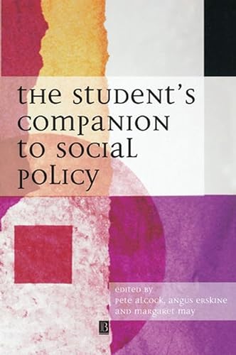 Beispielbild fr The Student's Companion to Social Policy zum Verkauf von Phatpocket Limited
