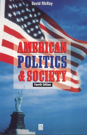 9780631202578: American Politics and Society