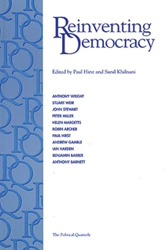 9780631202639: Reinventing Democracy (Political Quarterly Monograph Series)