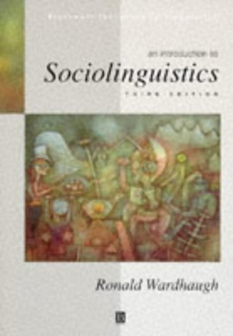 Imagen de archivo de An Introduction to Sociolinguistics (Blackwell Textbooks in Linguistics) a la venta por Wonder Book