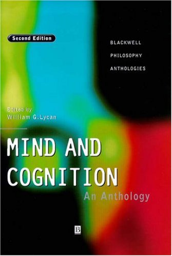 Imagen de archivo de Mind and Cognition: An Anthology (Blackwell Philosophy Anthologies) a la venta por WorldofBooks