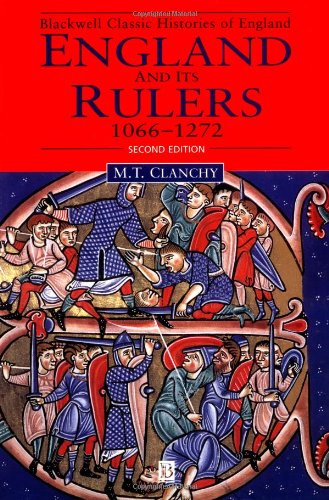 Imagen de archivo de England and Its Rulers, 1066-1272 : With an Epilogue on Edward 1 a la venta por Better World Books Ltd