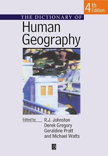 9780631205616: The Dictionary of Human Geography