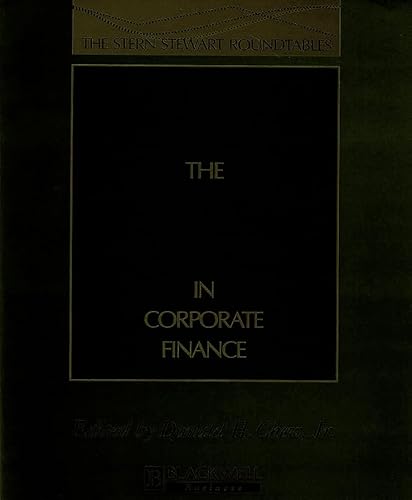 Beispielbild fr Discussing the Revolution in Corporate Finance (Blackwell Business S.) zum Verkauf von Anybook.com