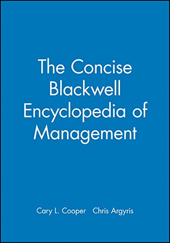 Imagen de archivo de CONSE ENCY OF MNGT (Blackwell Business S) a la venta por WorldofBooks