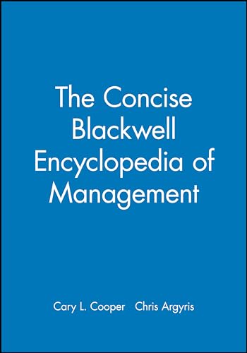 Stock image for CONSE ENCY OF MNGT (Blackwell Business S) for sale by WorldofBooks