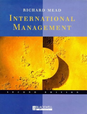 9780631209355: International Management: Cross-cultural Dimensions