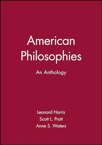 Imagen de archivo de American Philosophies: An Anthology a la venta por Phatpocket Limited