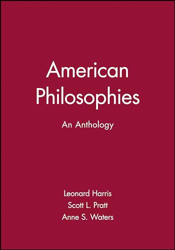 Stock image for American Philosophies: An Anthology for sale by Phatpocket Limited