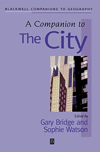 Stock image for A Companion to the City for sale by PsychoBabel & Skoob Books