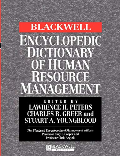 Stock image for Blackwell Encyclopedic Dictionary of Human Resource Management for sale by Chiron Media