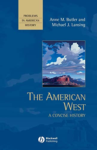 Stock image for The American West : A Concise History for sale by Better World Books