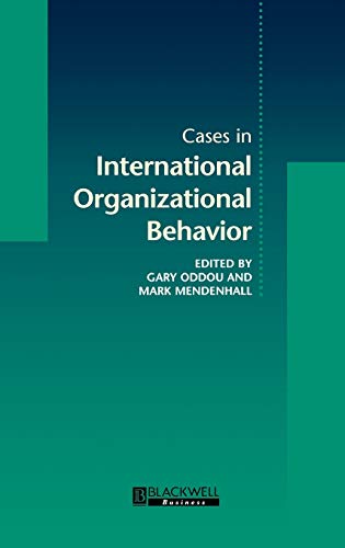9780631211273: Cases Internatl Org Behavior C