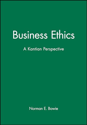 Stock image for Business Ethics: A Kantian Perspective (Studies in Renaissance Literature) for sale by Chiron Media