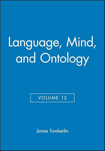 Stock image for Language, Mind, and Ontology, 1998 for sale by Blackwell's