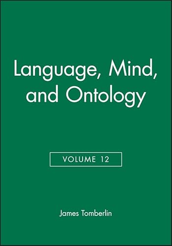 Language, mind, and ontology / ed. by James E. Tomberlin; Philosophical perspectives ; 12 - Tomberlin, James E.