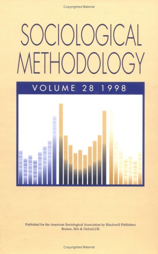 9780631212089: Sociological Methodology, Volume 28, 1998