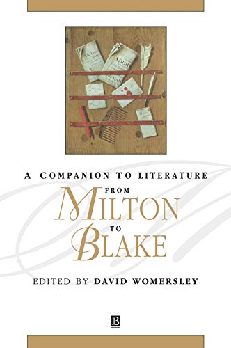 Imagen de archivo de Companion Lit Milton to Blake a la venta por ThriftBooks-Dallas