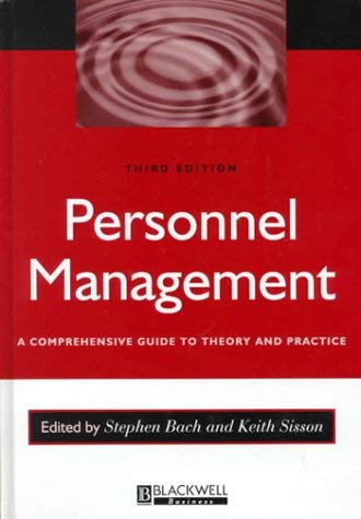 9780631212911: Personnel Management: A Comprehensive Guide to Theory and Practice