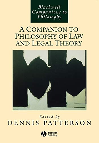Beispielbild fr A Companion to Philosophy of Law and Legal Theory zum Verkauf von Goodwill